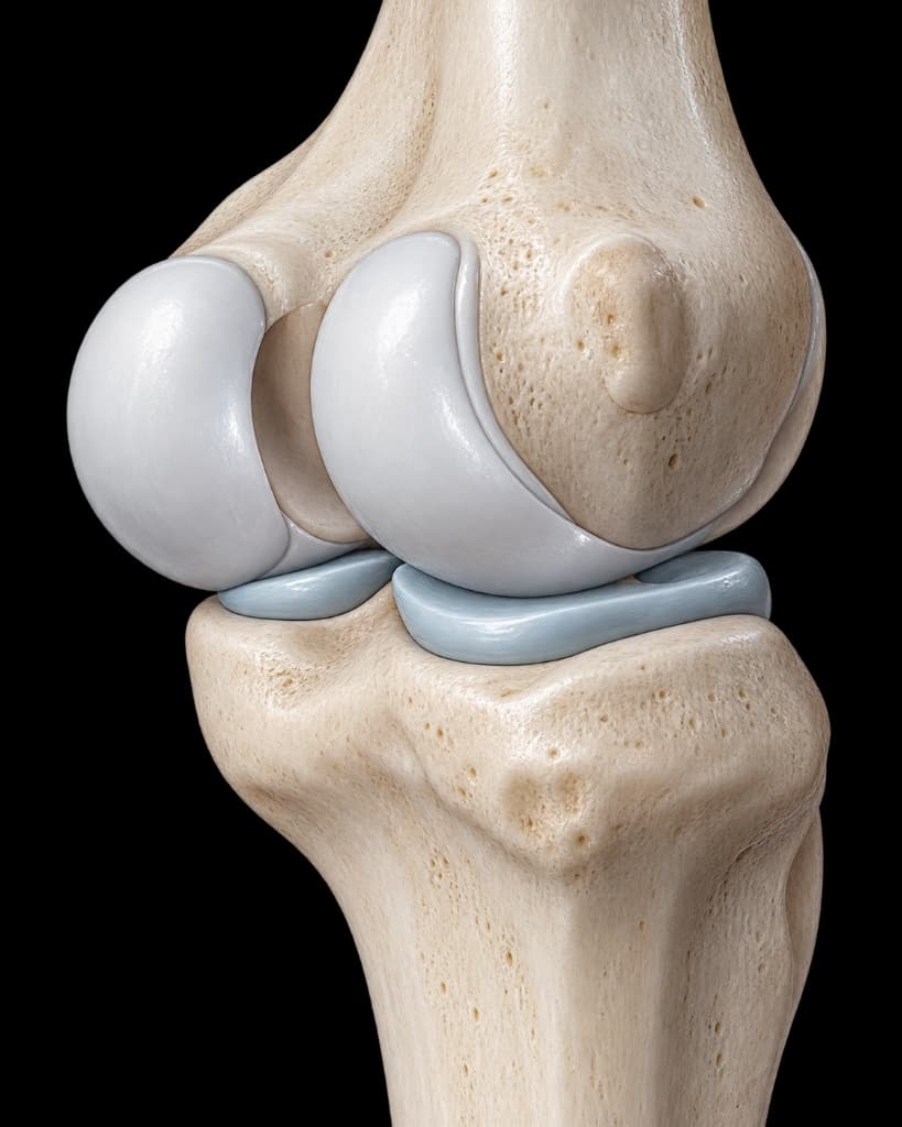 Anatomía de rodilla y meniscos